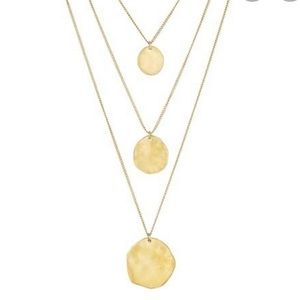 Chloe and Isabel three row convertible necklace